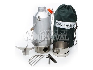 Image for Kelly Kettle Base Camp Kit Aluminium (1.6 ltr, 2.6 UK pints)